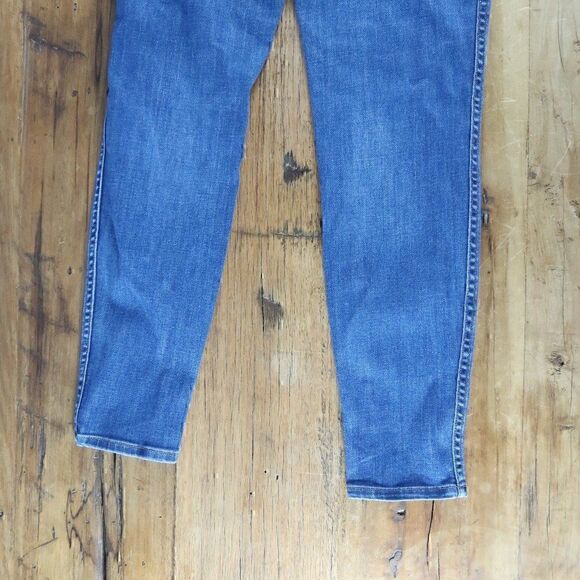 MADEWELL HIGH RISE SKINNY BLUE DENIM JEANS SIZE 30 - Picture 7 of 10